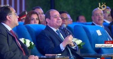 الرئيس السيسى: النمو السكانى "سيأكل" البلد