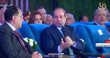 الرئيس السيسى: المدن الجديدة تضم محطات تحلية مياه كلفتنا الكثير