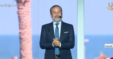 الرئيس السيسى لـ"شريف منير": "انت من المنصورة؟".. والأخير يرد: "أه من المنصورة أهو"