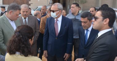 محافظ القليوبية يتابع تغطية الترعة البولاقية بغرب شبرا الخيمة 