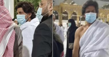 شاروخان يؤدى مناسك العمرة على هامش تواجده فى السعودية بسبب مهرجان البحر الأحمر