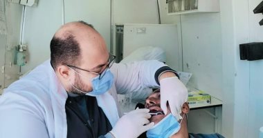 الكشف علي 1416 مواطن بالقافلة الطبية العلاجية بقرية ميت سراج فى المنوفية
