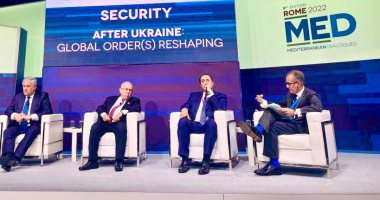 حسام زكى أمام مؤتمر الحوار المتوسطى: الدول العربية تسعى لتوازن دولى صعب رغم أزمة أوكرانيا