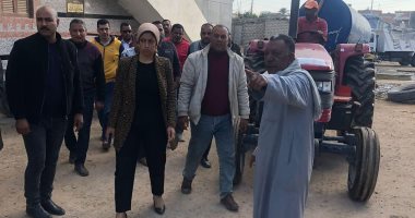 جولة ميدانية لرشا فايز كليب نائبة التنسيقية بقرية العشر آلاف بمحافظة البحيرة