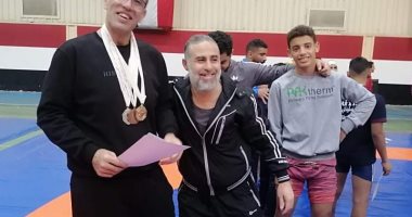 محافظ كفر الشيخ يهنئ أبطال المشروع القومى للموهبة لإحرازهم ذهبية الجمهورية للمصارعة