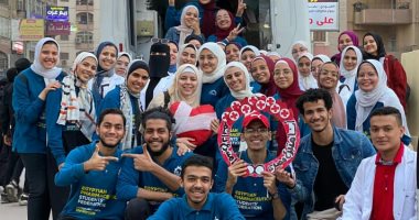 طلاب صيدلة الفيوم يطلقون حملة للتبرع بالدم ويجمعون 92 كيسا