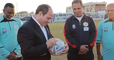 تيشيرت الأولمبياد وكرة الكابيتانو وكوبرى فريال.. شواهد على اهتمام الرئيس بالرياضة