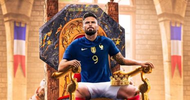 فرنسا ضد بولندا.. جيرو الهداف التاريخي لمنتخب الديوك متخطيا تييرى هنرى