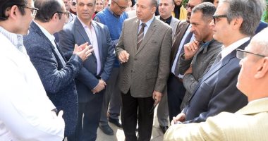 رئيس جامعة المنصورة يتفقد ما تم إنجازه فى مشروع التوسعات الجديد بمركز الأورام