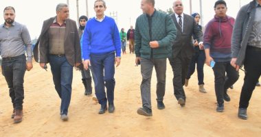 محافظ الغربية يتفقد أعمال الرصف والتطوير بالمحلة الكبرى وسمنود.. صور