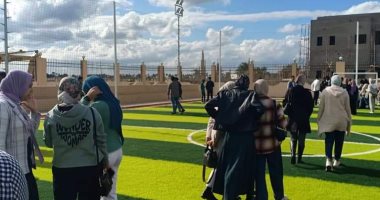 مراكز شباب حياة كريمة بقرى مطوبس تستقبل الزيارة الميدانية لطلاب جامعة كفر الشيخ