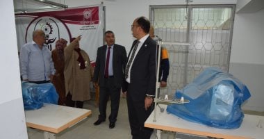 رئيس جامعة حلوان يوجه بتشغيل مقر "حاضنة المشروعات الصغيرة والمتوسطة"