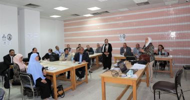 التعليم تنظم ورشة لتدريب موجهى المواد على فنيات صياغة أسئلة الثانوية العامة