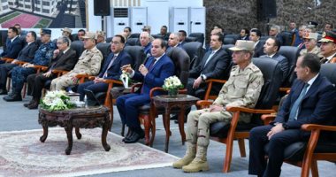 الرئيس السيسى يشهد افتتاح محور التعمير الجديد "المشير أبو ذكري".. وزيرة التخطيط: حققنا وضعا نموذجيا للمؤشرات الاقتصادية الكلية آخر 2021.. واستشارى المشروع: تنفيذه كان شبه مستحيل والعمل مطابق للمواصفات العالمية