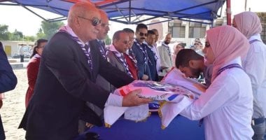 عشيرة جامعة الإسماعيلية الجديدة الأهلية تشارك بالمهرجان الكشفي لجامعة قناة السويس