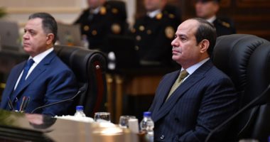 الرئيس السيسى يوصى المتقدمين لكلية الشرطة بأن يكونوا قدوة لجميع أبناء مصر