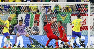 منتخب البرازيل يكتسح كوريا الجنوبية برباعية بالشوط الأول فى كأس العالم.. فيديو