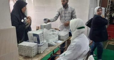 قافلة طبية مجتمعية لأهالى عزبة المهاجرين فى المنتزه بالإسكندرية.. صور