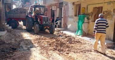 رفع كفاءة شوارع الحسينية بالإنترلوك و1839 شهادة استبيان تراخيص إقامة مبان بالشرقية