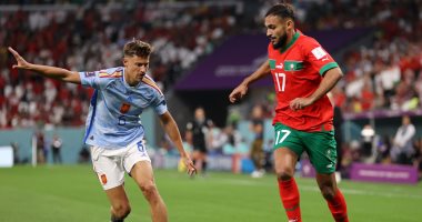المغرب فى مهمة تاريخية أمام البرتغال بكأس العالم.. أسود الأطلسي يطاردون الملاحين للوصول لنصف النهائي.. إنجاز جديد ينتظر كتيبة الركراكى.. الجماهير تعقد آمالا على بونو وزياش.. وأصدقاء رونالدو يخشون المفاجآت