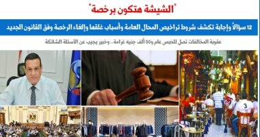 الشيشة هتكون برخصة.. تعرف على التفاصيل نقلا عن "برلماني"