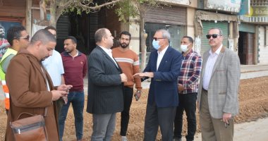 محافظ القليوبية يتابع المشروعات الجارى تنفيذها فى بنها وشبرا وطوخ