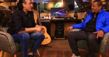 الملحن محمد رحيم يسجل حلقة لبرنامج " نص تون " بـ تليفزيون اليوم السابع