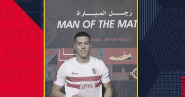إمام عاشور رجل مباراة الزمالك وطلائع الجيش