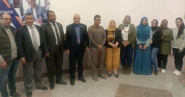 رئيس جامعة أسوان يتابع العملية التعليمية ويزور فرع الجامعة المصرية الأهلية