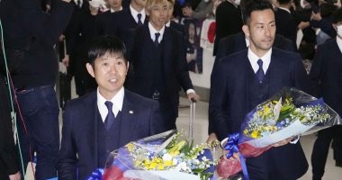 كأس العالم 2022.. استقبال أسطورى لمنتخب اليابان رغم توديع المونديال "صور"
