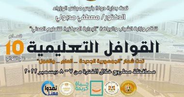 وزارة الشباب تُطلق سادس محطات القوافل التعليمية والتنويرية  للعام العاشر بــ"مطروح".. غدًا (صور)