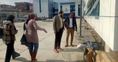 وكيل وزارة الصحة بالإسماعيلية يتفقد أعمال التطوير بمستشفى القصاصين المركزى