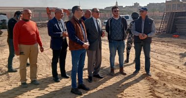 محافظ كفر الشيخ يتفقد موقع إنشاء مركز التنمية الشبابية بسخا شرق العاصمة
