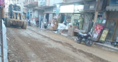 حياة كريمة بالشرقية.. رصف طرق مركز الحسينية بتكلفة 9.254 مليون جنيه 