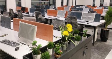 وزراء التخطيط والعدل والتنمية المحلية ومحافظ أسوان يفتتحون مركز خدمات مصر.. صور