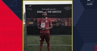 إبراهيم القاضى رجل مباراة حرس الحدود وإنبى بالدورى