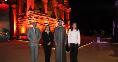 وزيرة التخطيط  تفتتح حفل العشاء الرسمي بمناسبة إطلاق مركز خدمات مصر بأسوان