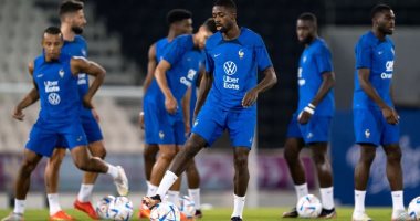 منتخب فرنسا كامل العدد قبل مواجهة إنجلترا في ربع نهائي كأس العالم