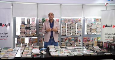 خبيئة سمير صبري.. تليفزيون اليوم السابع يعرض قصة إنقاذ المكتبة السينمائية للفنان الراحل