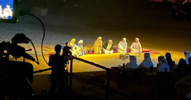 ناصر عبد المنعم وعصام السيد أبرز حضور افتتاح مهرجان الشارقة للمسرح الصحراوى