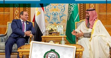 مصير مشترك ومستقبل واحد.. الرئيس السيسى يلتقى ولى العهد السعودى (إنفوجراف)