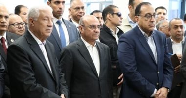 رئيس الوزراء ووزير العدل يفتتحان مجمع قضايا الدولة الجديد بالسويس.. صور