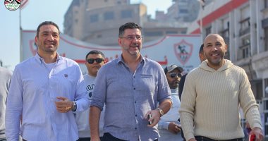 فيتوريا يزور قطاع الناشئين والأكاديميات بنادى الزمالك.. صور 