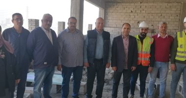 رئيس جامعة بنها يتفقد المشروعات الجديدة بكفر سعد ويؤكد على جودة التنفيذ..صور