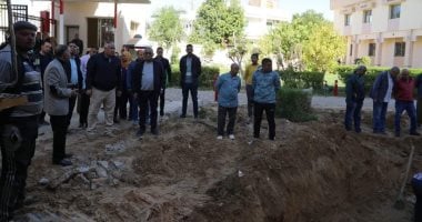 محافظ الوادى الجديد يتابع أعمال رصف وتطوير عدد من أحياء وميادين الخارجة