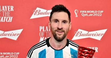 ميسي أفضل لاعب فى مباراة الأرجنتين وهولندا بكأس العالم