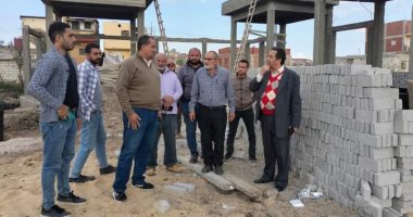 رئيس مياه دمياط يتابع نسب التنفيذ بمشروعات المبادرة الرئاسية "حياة كريمة"