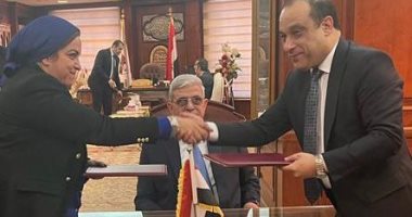 بروتوكول تعاون بين النيابة الإدارية وأمانة المراكز الطبية المتخصصة.. صور