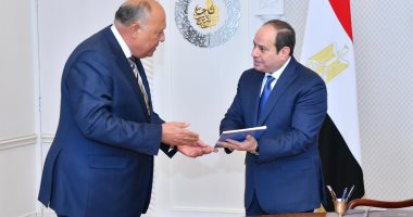 الرئيس السيسي يستعرض مع وزير الخارجية تقرير الاستراتيجية الوطنية لحقوق الإنسان