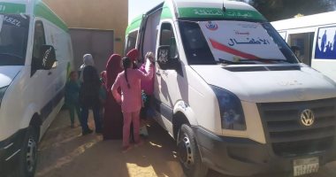 صحة الوادى الجديد: الكشف على 574 حالة مرضية ضمن حياة كريمة بالمجان.. صور 
